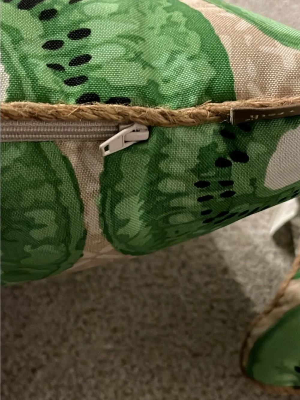 Kiwi Print OutdoorPillows